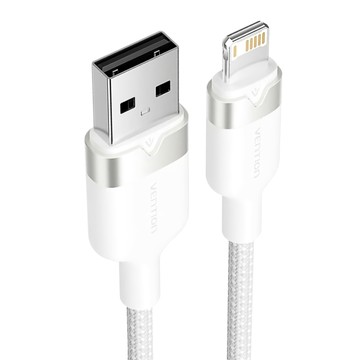 VEnTIOn 威迅 LAN USB-Lightning 充電線  2m  白色  1條