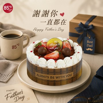 父親節快樂【85度C】520元六吋蛋糕好禮即享券