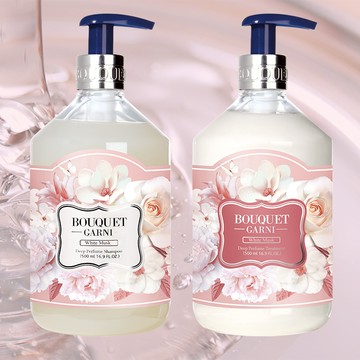 Bouquet Garni璞珈妮 香水洗髮精500ml + 香水護髮乳500ml《品牌旗艦店》