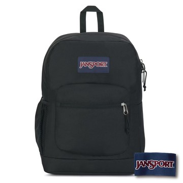 JANSPORT CROSS TOWN PLUS 校園系列後背包 -經典黑