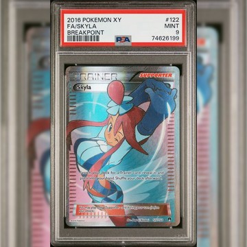 PSA9 美版鑑定卡 風露 寶可夢 PTCG