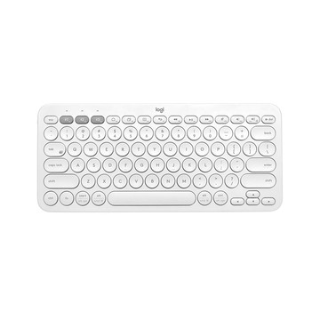 Logitech 羅技 K380 跨平台藍牙鍵盤 - 珍珠白