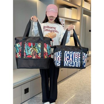 旅行包包女短途手提輕便瑜伽背包大容量健身包干濕分離收納行李袋