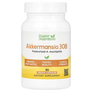 Super Nutrition, Akkermansia 30B，150 毫克，30 粒素食膠囊