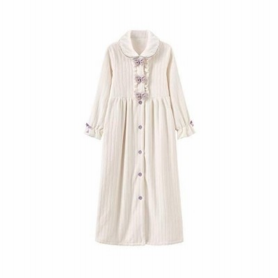 ルームウェア パジャマ 着る毛布 レディース 防寒 冬 ふわふわ もこもこ ワンピース形 かわいい 部屋着 バスローブ 極厚 フランネル 全身包む プレゼント L 160 通販 Lineポイント最大get Lineショッピング