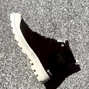 PALLADIUM PAMPA 9色經典拉鍊款潮流帆布軍靴 中性 黑 79101 - US 11/29cm