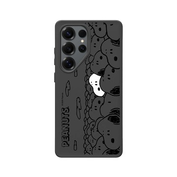 Galaxy S25 Ultra SolidSuit 黑 - 史努比 Snoopy - 滿滿的Snoopy