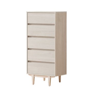 唯熙傢俱-菲卡年輪白五斗櫃 抽屜櫃
