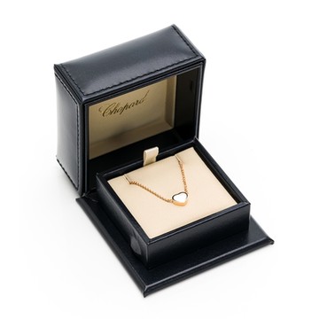 CHOPARD蕭邦 My Happy Hearts 玫瑰金愛心項鍊