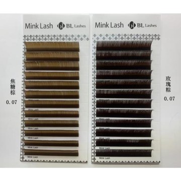 BLlash睫毛咖啡焦糖嫁接手工開花一根多取太陽花漫畫款0.07單根圓