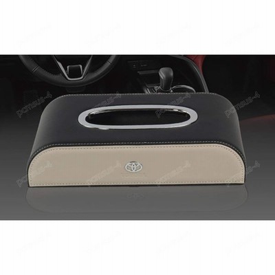 トヨタ 車用 ティッシュケース 車載 ティッシュカバー 車 ティッシュボックス くるま用 ロゴ入り 革 Puレザー ティッシュホルダー 高級 便利 車用品 車内収納 イ 通販 Lineポイント最大get Lineショッピング