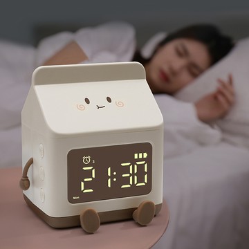 智能牛奶盒喚醒鬧鐘