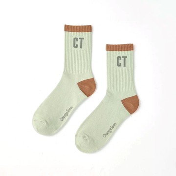 【Change Tone 襪子專賣店】1896 〈淺綠〉