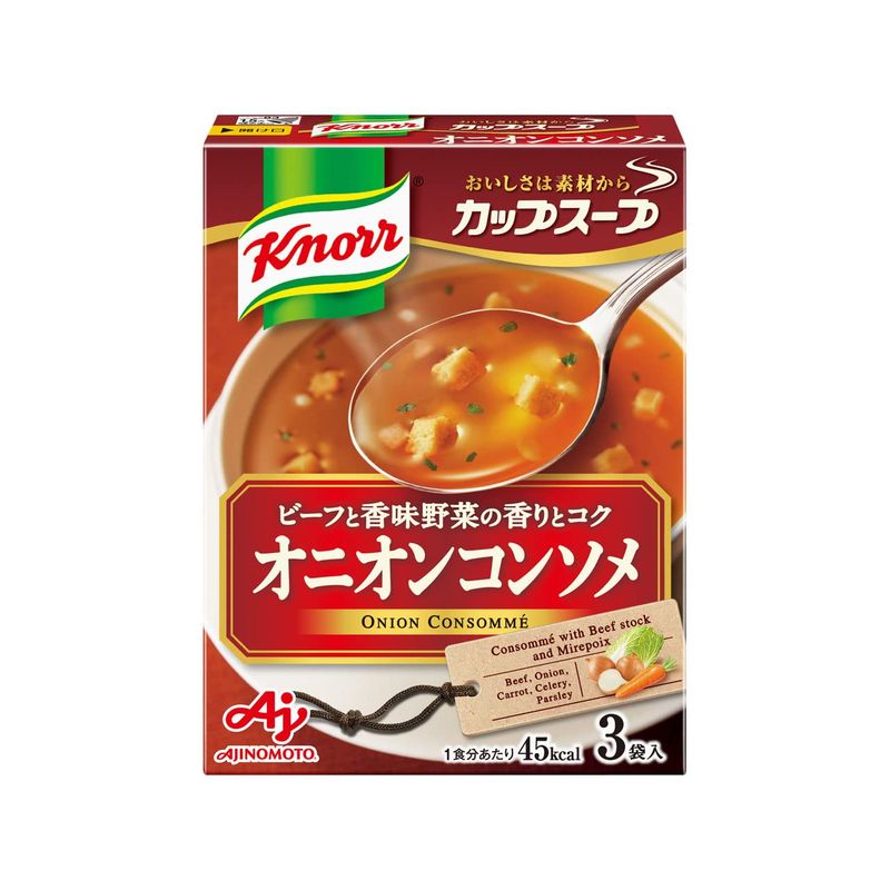 味の素 カップスープ オニオンコンソメ 3袋入 10個