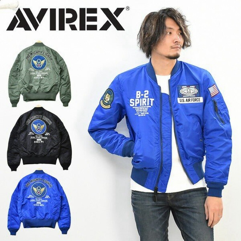 Avirex アビレックス Light Ma 1 ジャケット B 2 スピリット ライトma 1 中綿なし メンズ ライトアウター 通販 Lineポイント最大0 5 Get Lineショッピング