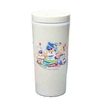 玻璃杯 柴語錄-隔熱手拿杯380ml S-9000-1W 台灣製