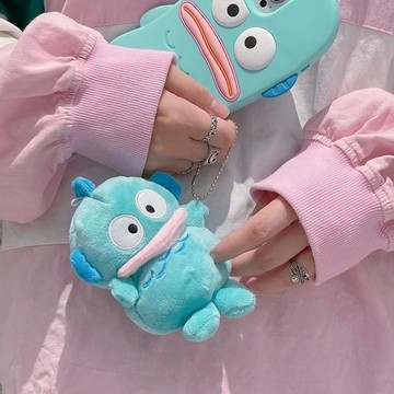 ❤️在臺好貨❤️爆款 高顏值 毛絨 醜魚 適用於蘋果AirPods4代 無線 藍牙 耳機 保護套 pro3代