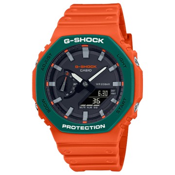 CASIO卡西歐G-SHOCK GA-2110SC-4A 街頭活潑風婉錶/黑面 45.4mm