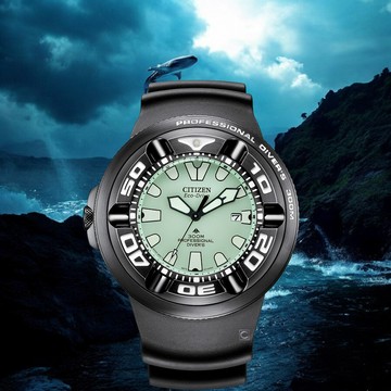 CITIZEN 星辰 PROMASTER Marine 系列 專業潛水錶 男錶 手錶-BJ8055-04X