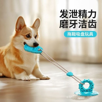 寵物用品 寵物玩具狗狗玩具耐咬磨牙吸盤漏食球解悶自嗨神器消耗體力中型犬寵物用品 藏食玩具 toy 小狗玩具 狗狗耐咬玩具