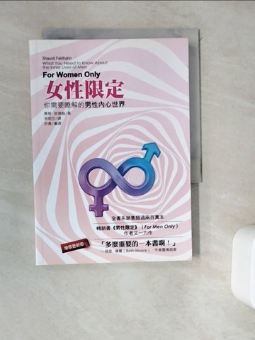 【書寶二手書T9／兩性關係_WDP】女性限定：你需要瞭解的男人內心世界_桑蒂．菲德翰,  李明芝