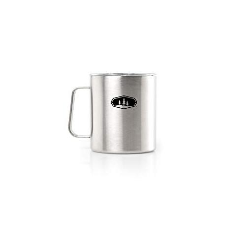 GSI Outdoors Glacier Stainless Lightweight Camp Cup for Camping and Backpac