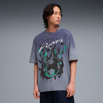 PUMA 短袖上衣 男 寬鬆 歐規 PUMATECH-X 灰 63442265