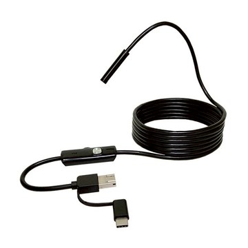 type-c內窺鏡頭-1米 手機內視鏡內窺鏡 蛇管照相攝影 錄影監視器 零件維修