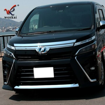 適用于豐田VOXY改裝前機蓋電鍍裝飾亮條 80系專用汽車引擎蓋飾條