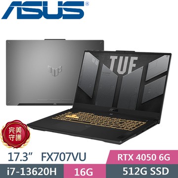 ASUS TUF Gaming F17 FX707VU-0242A13620H (i7-13620H/16GB/512G PCIe/RTX4050/17.3/W11)