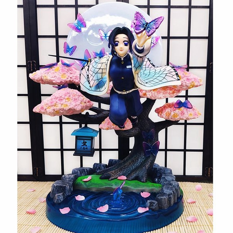 鬼滅の刃 胡蝶しのぶ フィギュア スケール 塗装済み完成品 アニメモデル漫画のキャラクターの彫刻 30cm ガレージキット 通販 Lineポイント最大get Lineショッピング