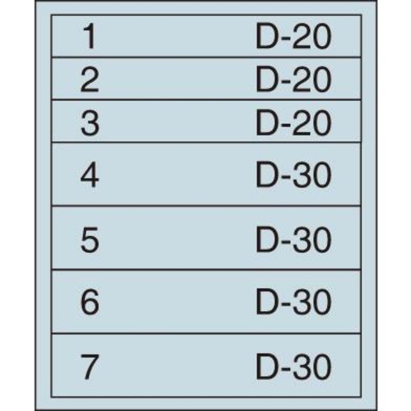 シルバーキャビネット SLC-1804 ドローア:D-20×3、D-30×4 | LINE
