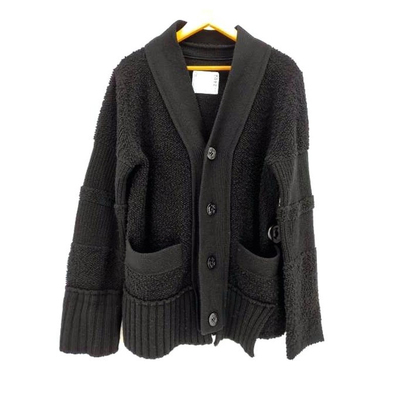 Sacai(サカイ) 20AW Wool Knit Cardigan メンズ JPN：2 中古 古着 1042 | LINEショッピング