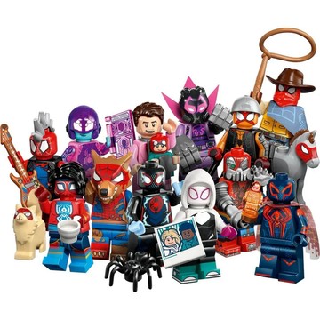 ||高雄 宅媽|樂高 積木|| LEGO “71050 蜘蛛人 穿越新宇宙 人偶抽抽包  36隻 一箱“全新未拆