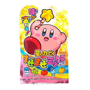 大賀屋 日本製 丸川 卡比之星 口香糖 卡比之星口香糖 魔法師口香糖 綜合泡泡糖 綜合口香糖 泡泡糖 T00130189
