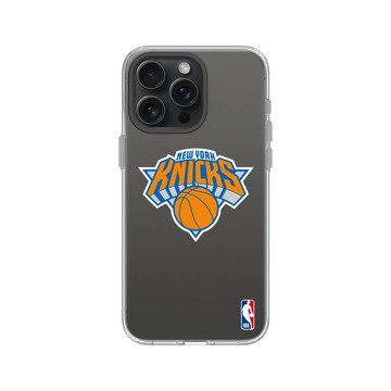iPhone 15 Pro Max Clear 透明 - NBA - Logo-紐約尼克 New York Knicks