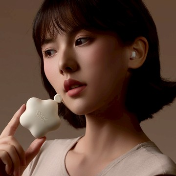 星動記憶耳塞(三入組) 有感降噪 專為亞洲人耳道設計 穩固貼合不壓迫 暖月白(三入組)