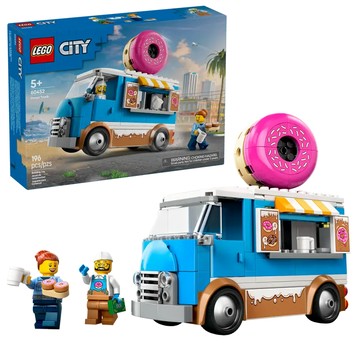 ||高雄 宅媽|樂高 積木|| LEGO“ 60452 甜甜圈車"