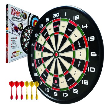 金牌 圓形磁性飛鏢  1套  大 (420 x 420 mm)  混合色