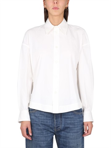 bottega veneta compact cotton shirt