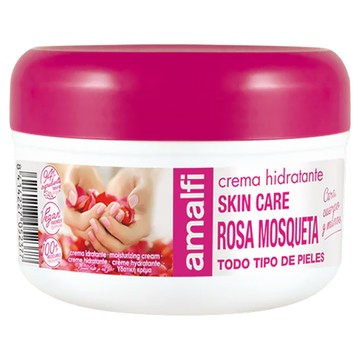 Amalfi 玫瑰果油嫩白淨透緊緻霜 100%歐洲製造  200ml  1罐