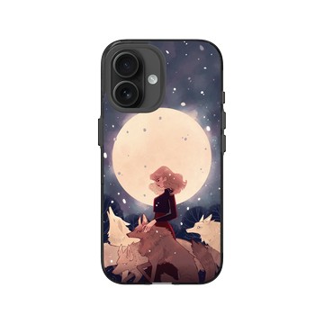 iPhone 16 Clear (相機按鈕) 酷墨灰 - Ludmilacerafoce - The Moon Pack