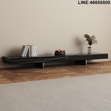 免運 開立發票 電視櫃 收納櫃 儲物櫃 落地櫃 背景櫃 新款巖板電視櫃高端輕奢小戶型家用客廳超窄意式極簡電視機櫃 支持訂製