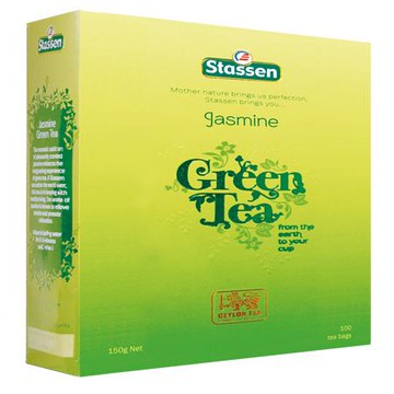 司迪生茉香綠茶/裸袋/100包/盒