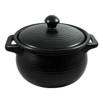 直火 炭燒魯鍋 7深 湯鍋 燉鍋 黑色  1個