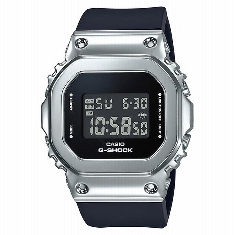 G-SHOCK CASIO カシオ ジーショック gshock Gショック メタルベゼル シルバー デジタル 小型 GM-S5600-1JF メンズ  腕時計 国内正規品 送料無料 | LINEブランドカタログ