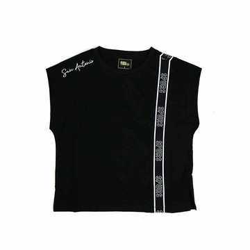 NBA Style C S T-SHIRTS 女 彈性織帶 背心 馬刺隊