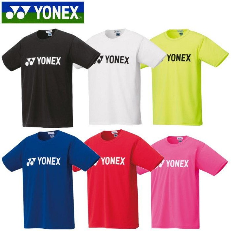 ヨネックス yonex ウェア ドライ シャツ メンズ レディース ウィメンズ Tシャツ 半袖 速乾 テニス ソフトテニス バドミントン 16501  LINEショッピング