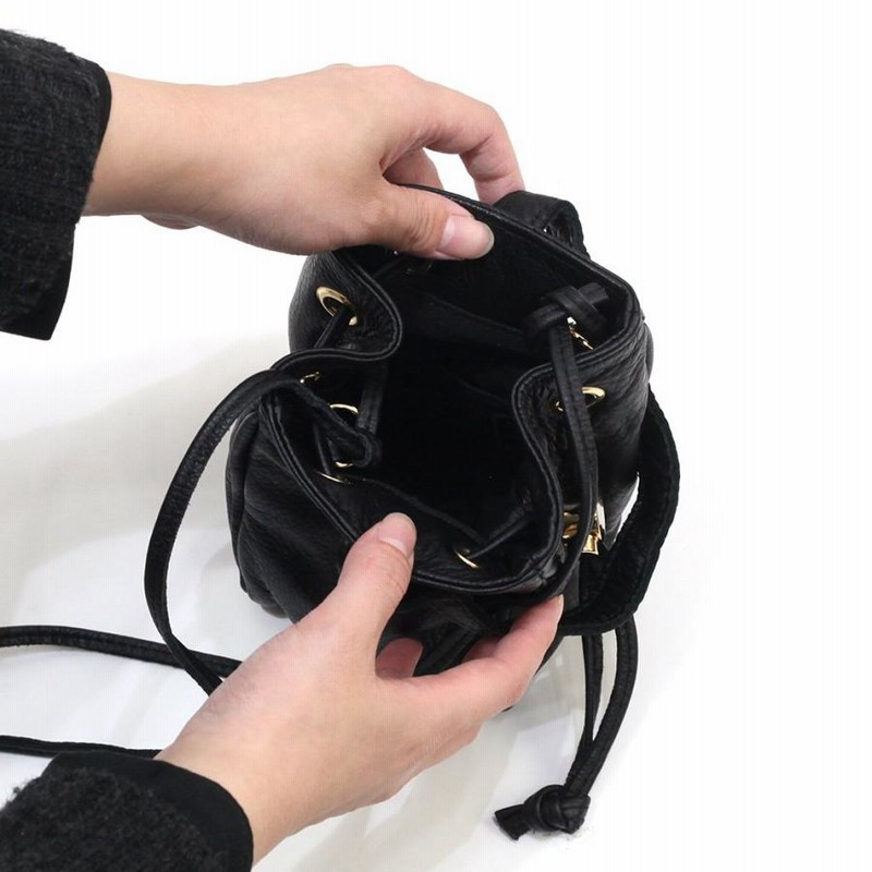 POMTATA ポンタタ P2580 QUE 2WAY SHOULDER ブラック 121-3840