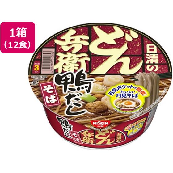 日清のどん兵衛 鴨だしそば 105g 12食　日清食品